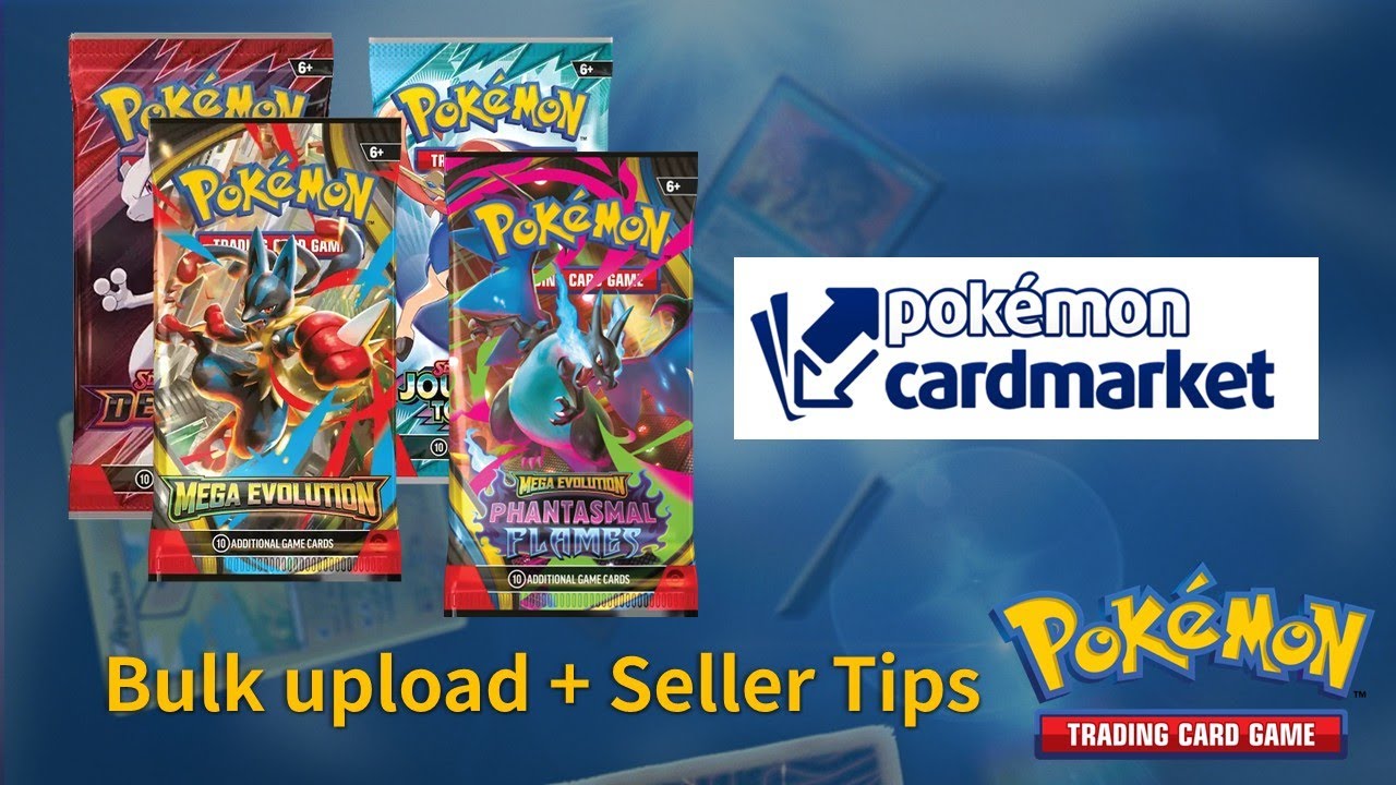 How I bulk list cards on Cardmarket