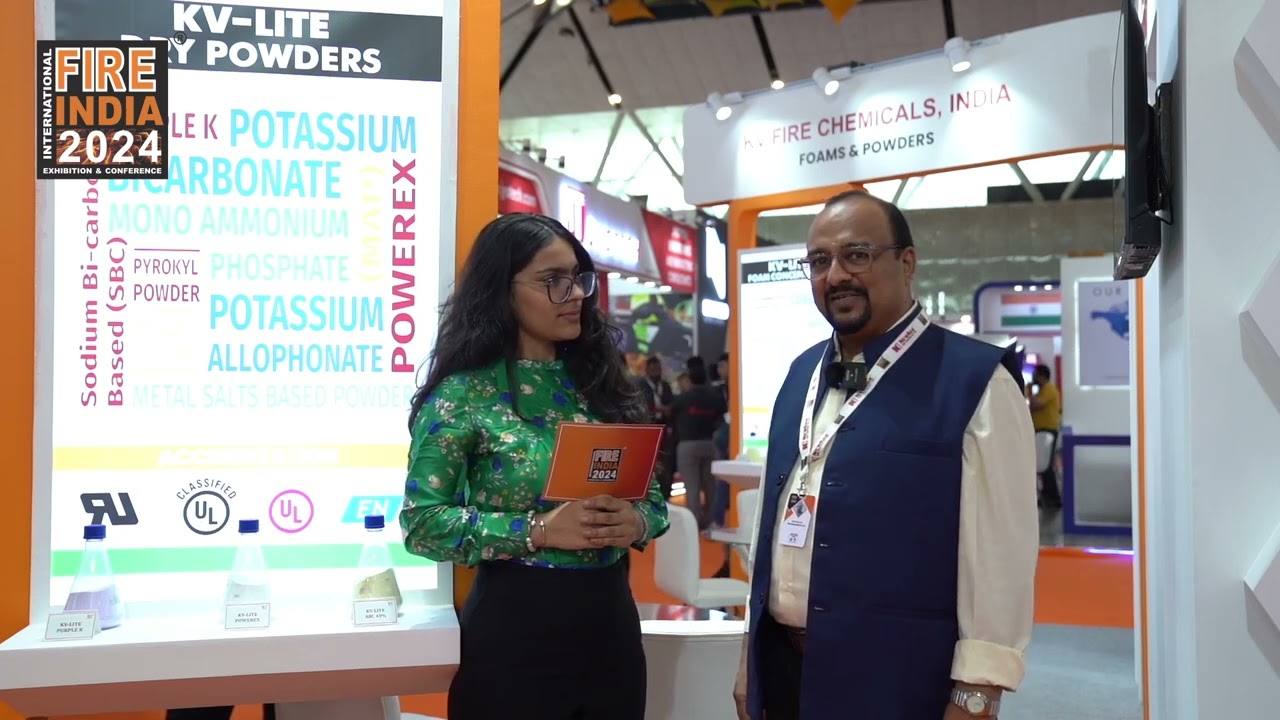 KV Fire Chemicals (India) Pvt. Ltd. at Fire India 2024 | 26th to 28th September 2024
