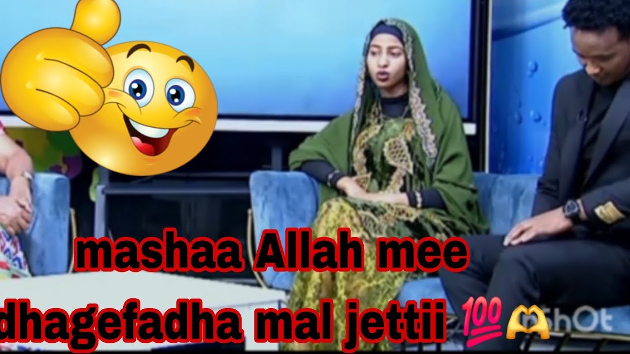 💯Mashaa Allah mee hangaa dhummaati dhagefadha 😍
