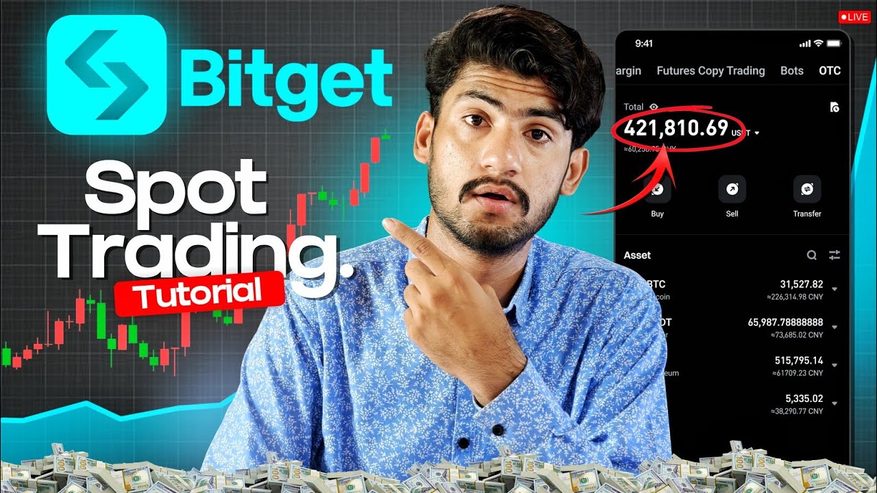 Bitget App Per Spot Training Kasa Kara | Bitget App per Trading Karna Ka Tarika | Bitget App