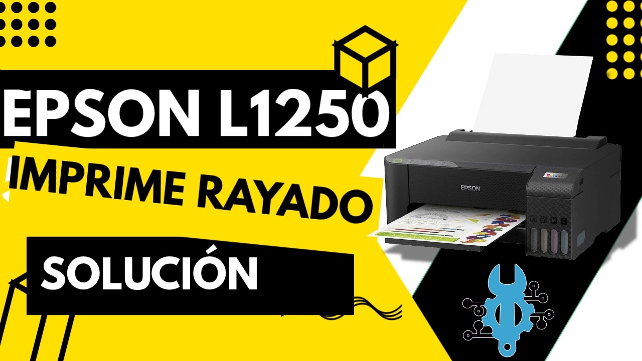 ¿Impresiones con rayas? | Epson L1250 | Mantenimiento a Cabezal y sistema de tinta continuo