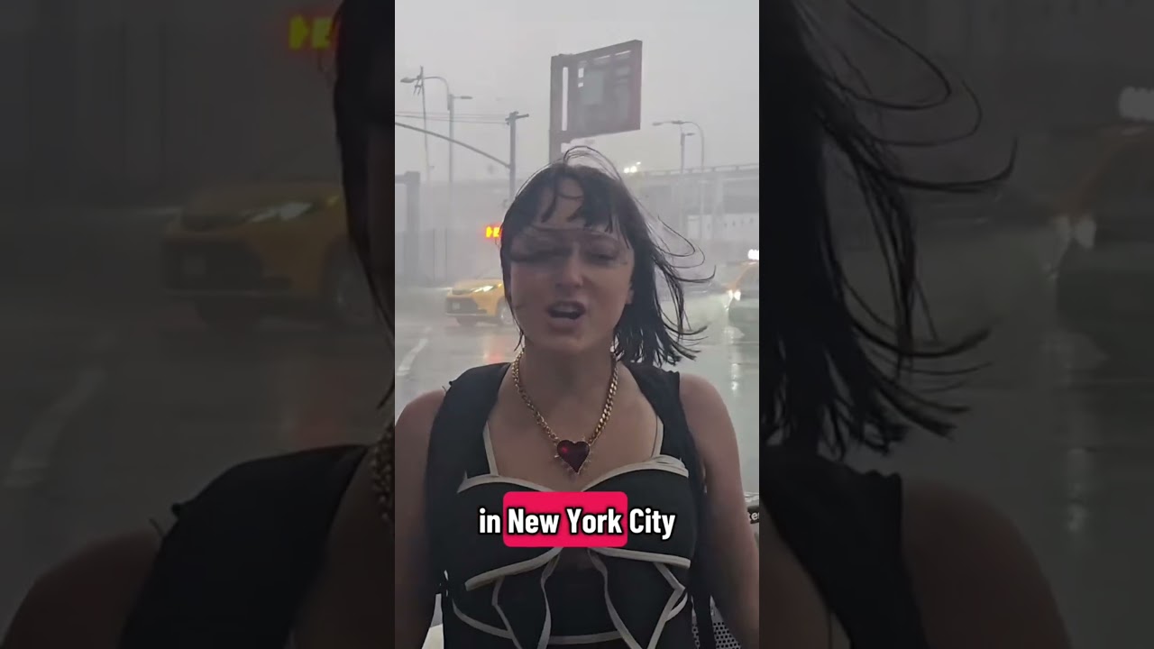 никто не предупредил близнецов... грозы и наводнение в Нью-Йорке #shorts #nyc #шторм