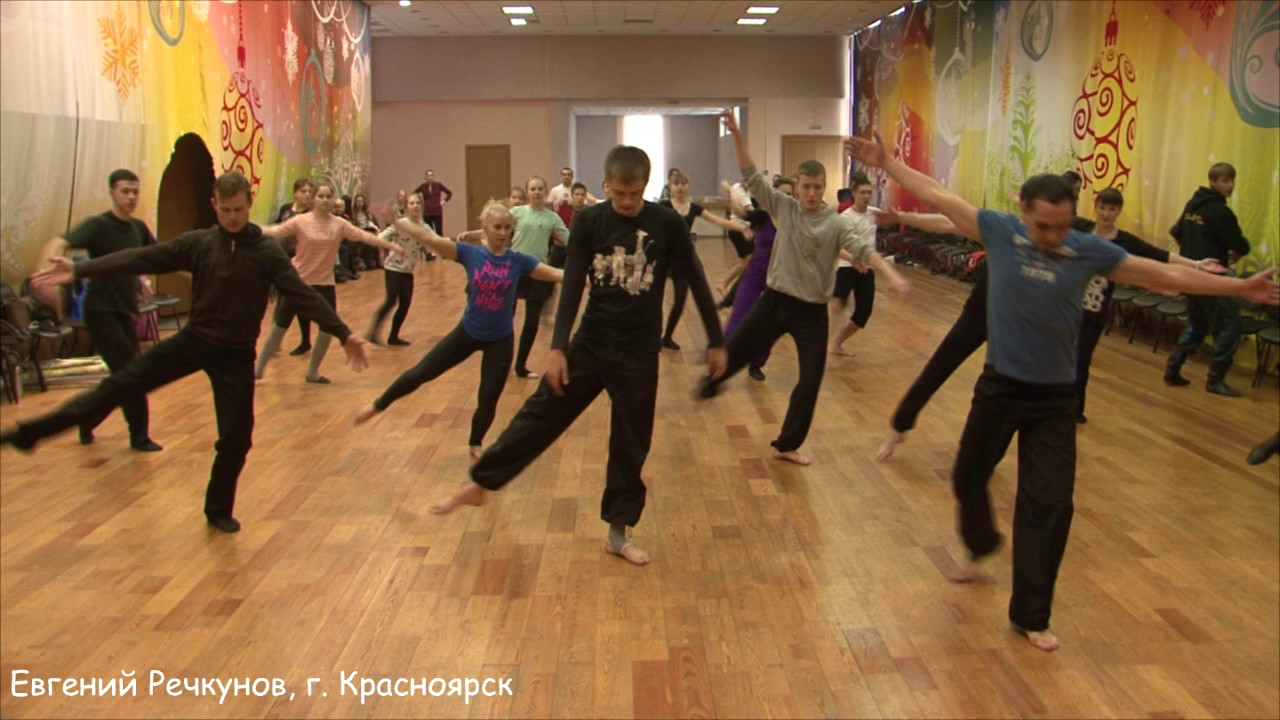 Стилизация русского танца. Педагог класса - Евгений Речкунов