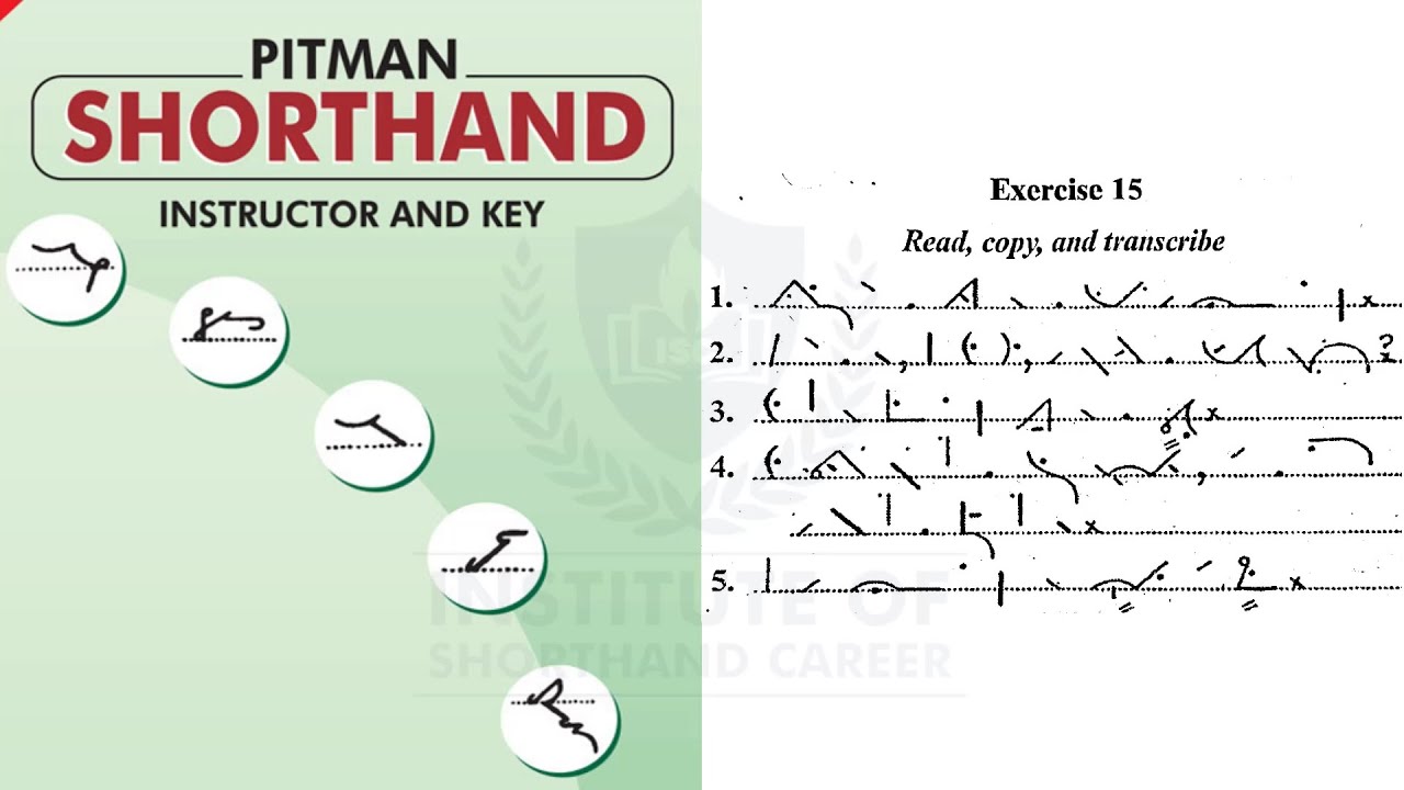 Exercise-15 | Audio Dictation | Pitman Green Book | By Janvi Ma'am
