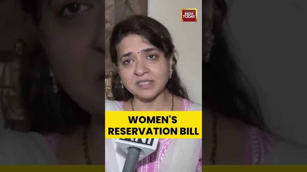 Shiv Sena Leader Shaina NC On the Women's Reservation Bill | Mumbai #womenreservationbill #shivsena