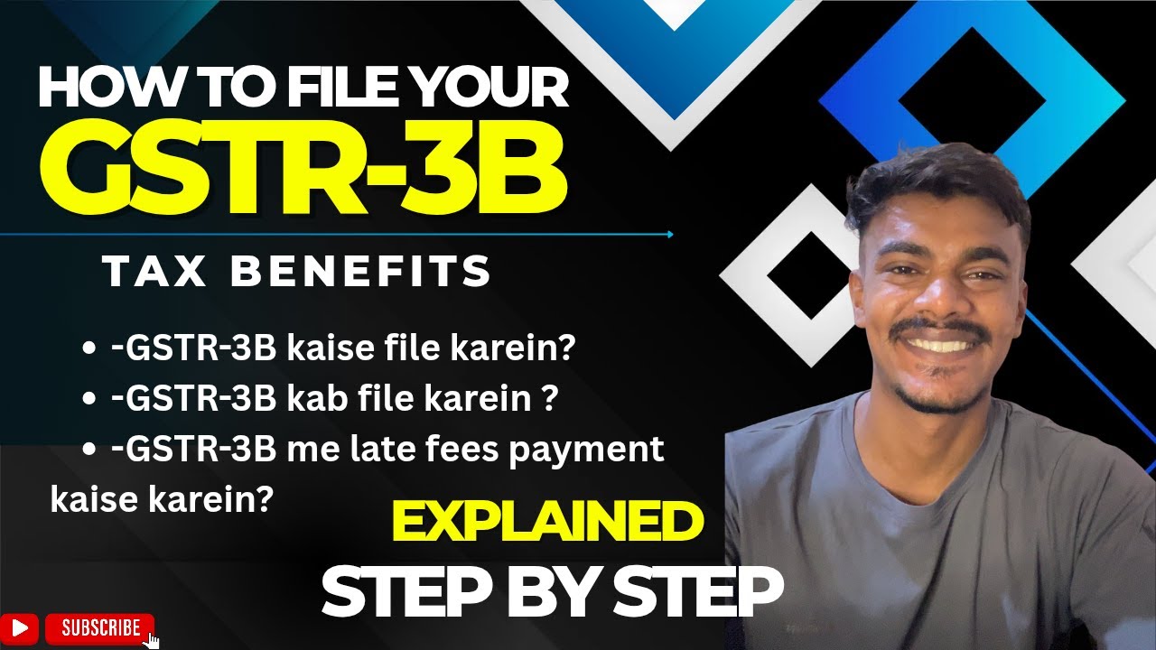 GSTR-3B Kaise File Karein 2025 | How to file GSTR-3B of Meesho | E-COMMERCE GST.
