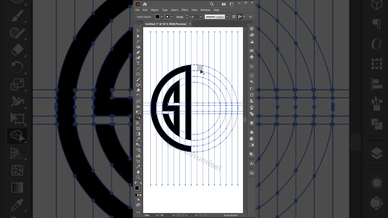 Creating a 3D Logo Mockup in Illustrator with Photoshop #LogoMockup #3DLogo #CompanyLogo #wallmockup
