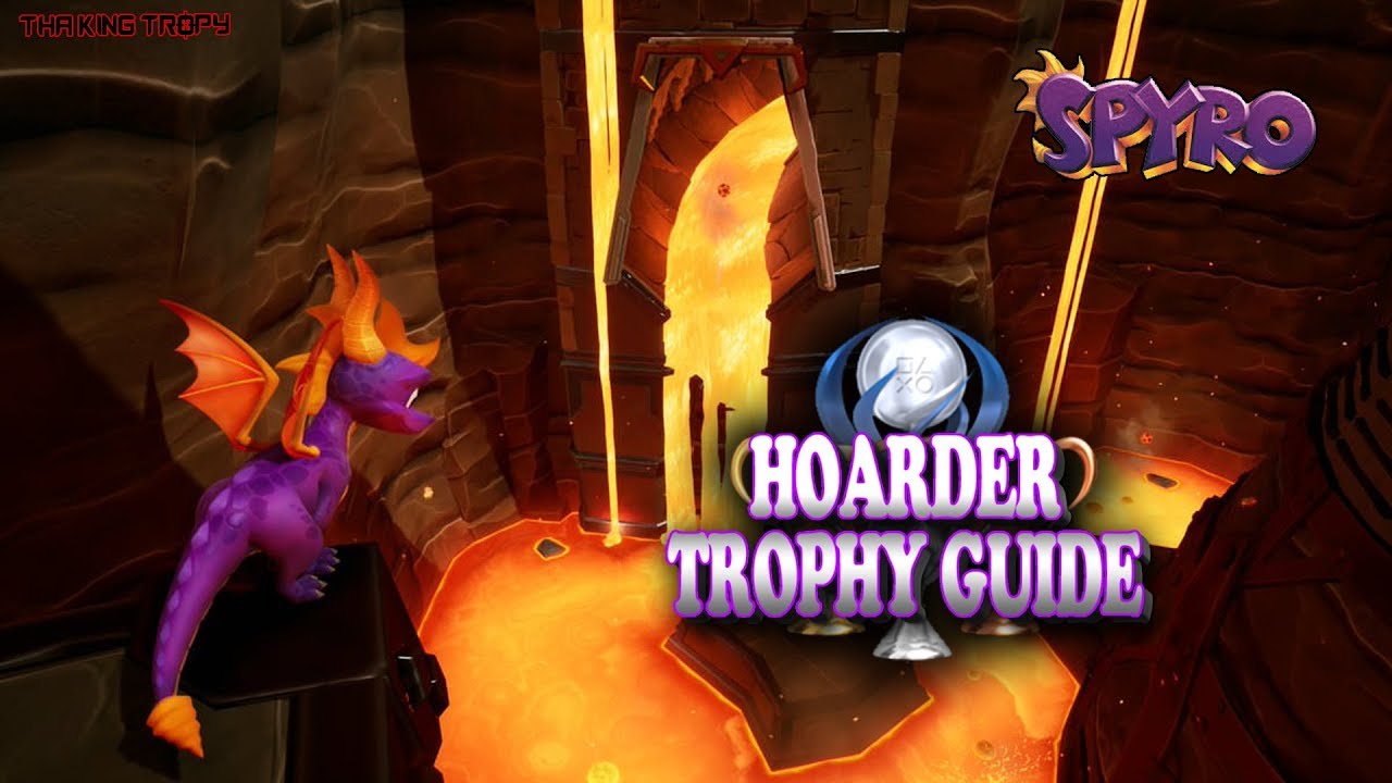 Spyro The Dragon (Reignited) Hoarder Trophy / Achievement Guide | Collect all gems in Gnasty's Loot