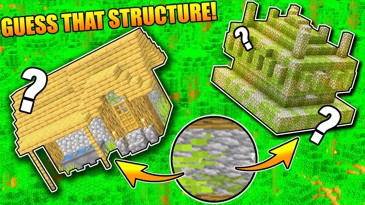 GUESS THAT STRUCTURE IN MINECRAFT!