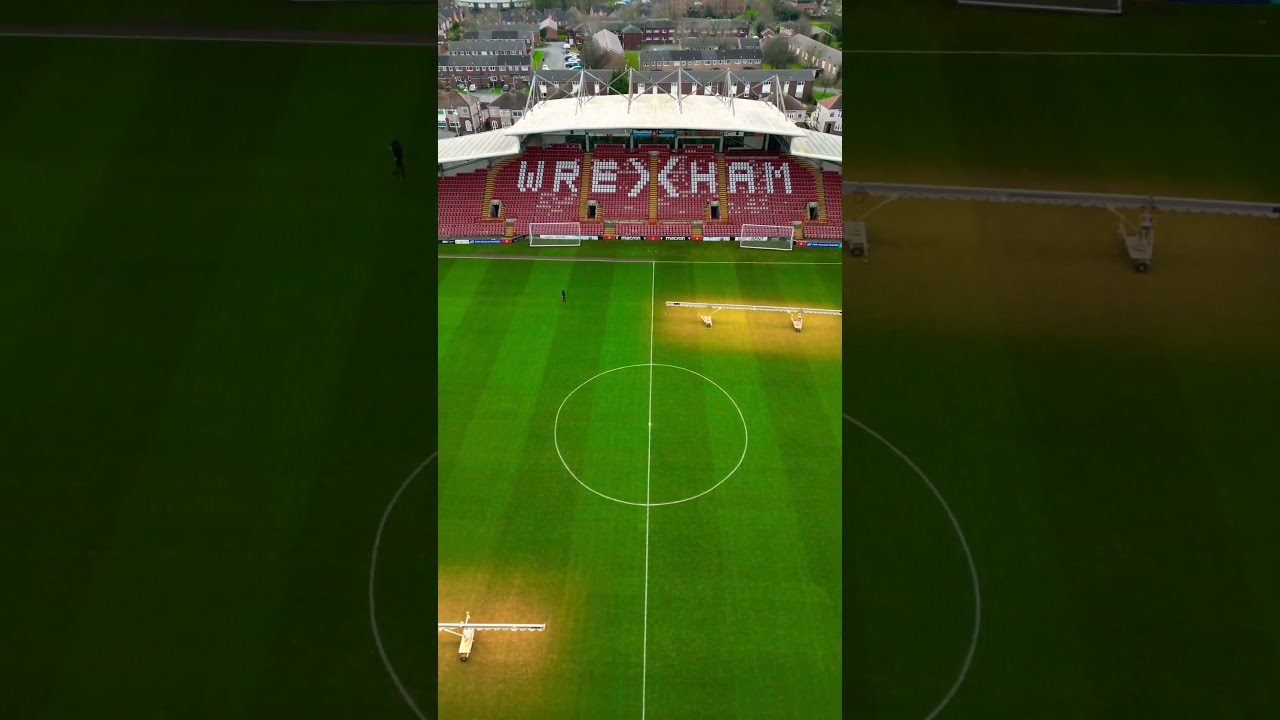 Wrexham FC The Racecourse Ground #wrexhamfc #wrexham #welcometowrexham #shorts