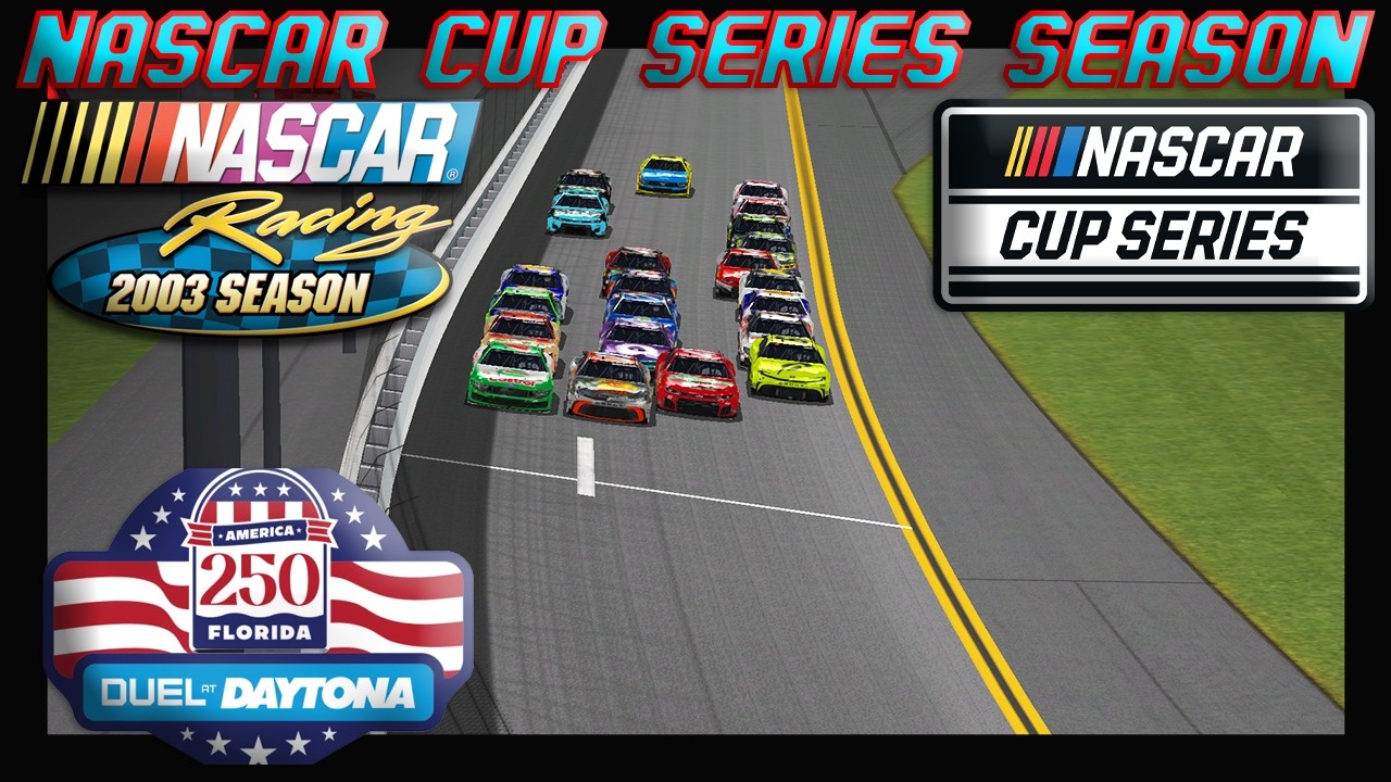 Кто попадёт на гонку Daytona 500??! Захватывающие финиши!! -NR2003 2026 NASCAR Cup Series Daytona...
