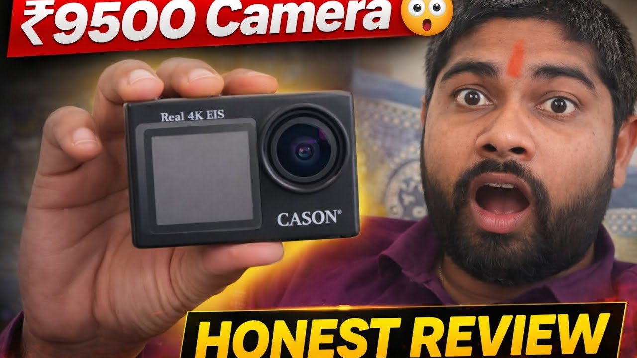 “Cason CS6 Action Camera – Unboxing + 4K Video Test | Retail Life Vlogs”