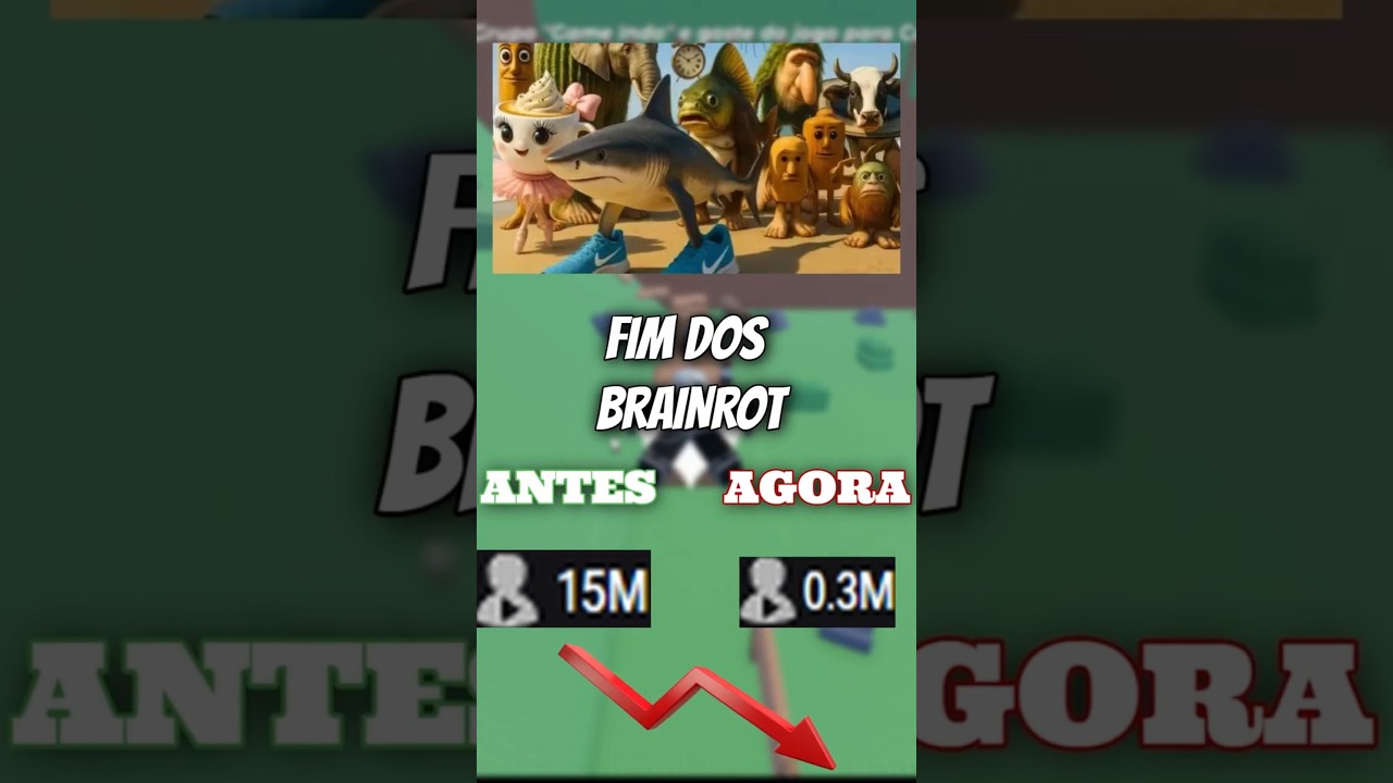 ROBLOX PRIME DE VOLTA? O FIM DOS BRAINROTS FINALMENTE! F FARM DE ROBUX