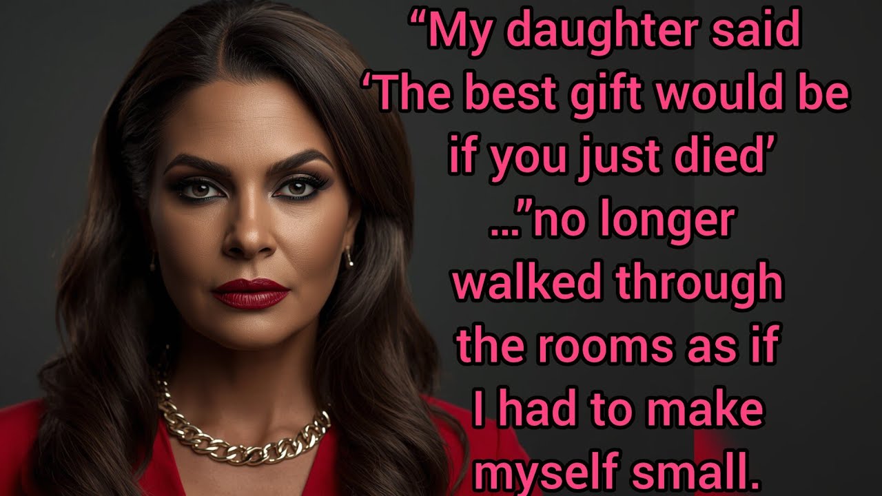 “My daughter said ‘The best gift would be if you just died’…”