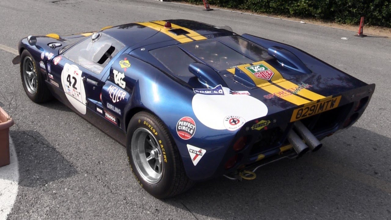 Ford GT40 MKII V8 Engine Soundcheck