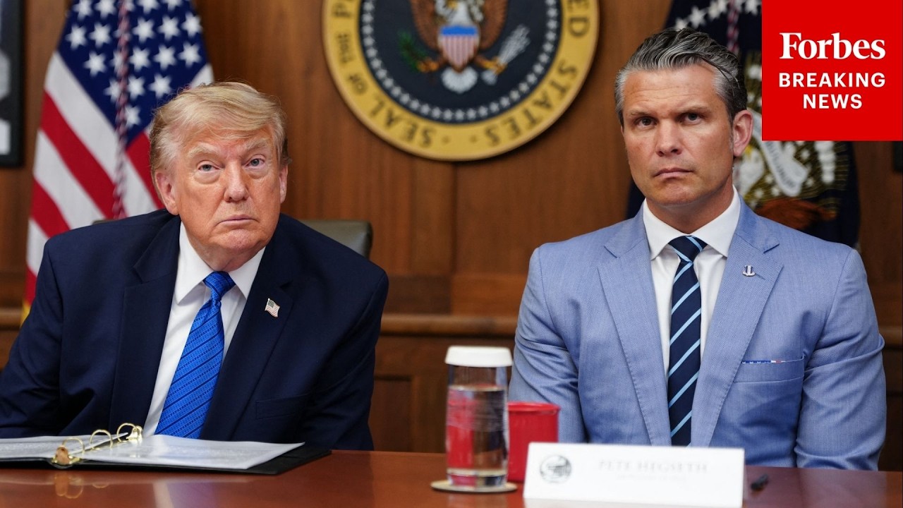 Trump Strongly Denies Feud With Hegseth&mdash;Amid Backlash Over Munitions