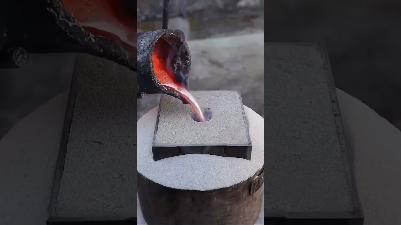 🔩 Forging Precision: The Making of a Steel Dice 🎲✨ #steel #dice