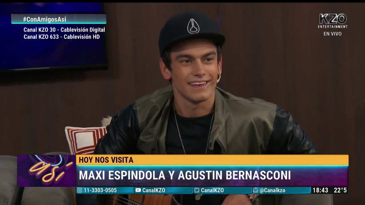Maxi Espindola & Agus Bernasconi en Con Amigos Así - Entrevista completa