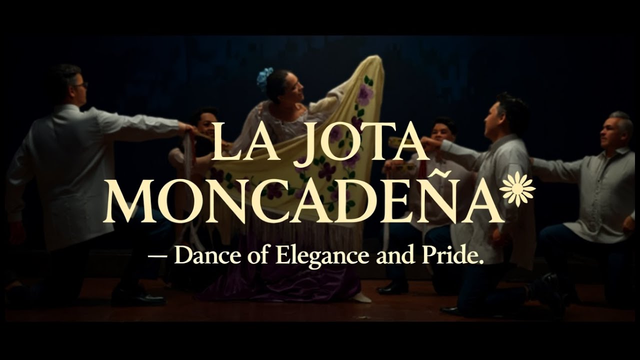 💃 LA JOTA MONCADEÑA – The Dance of Elegance and Pride from Tarlac (Animated version)
