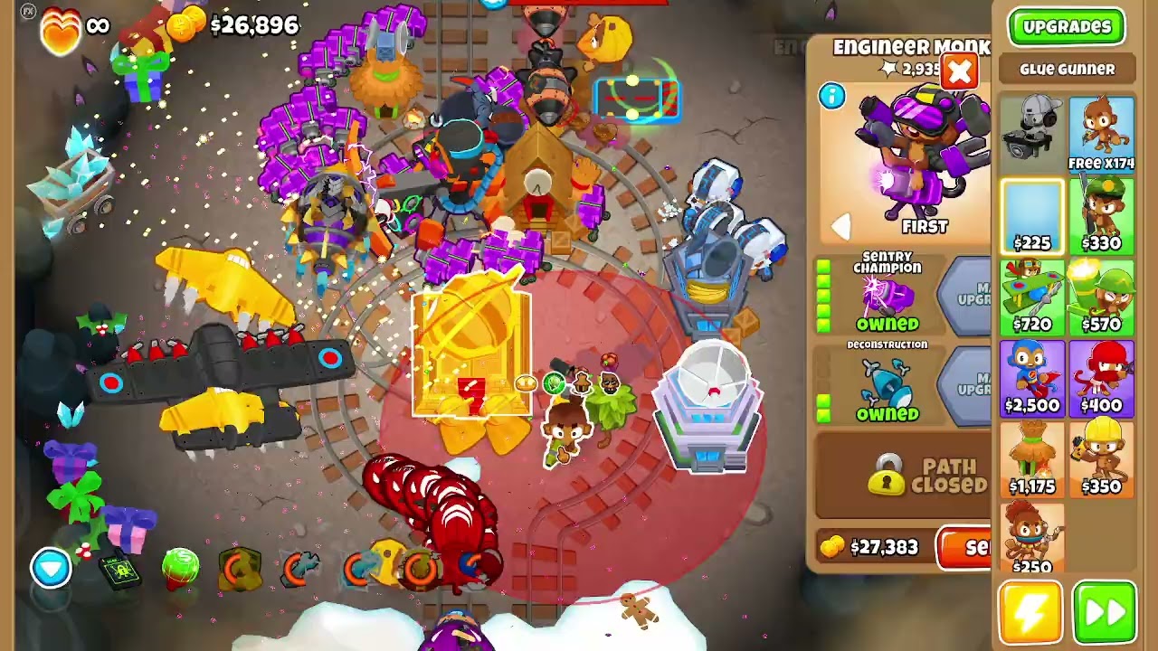 WORLD RECORD BTD6 Boss Rush Dreadbloon 168 pops