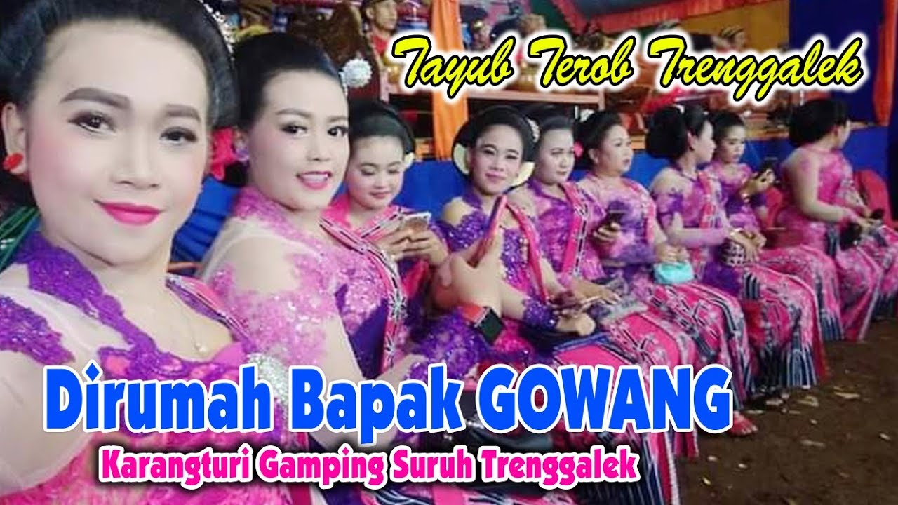 Tayub Terob Trenggalek Bpk. Gowang Suruh Karangan Trenggalek