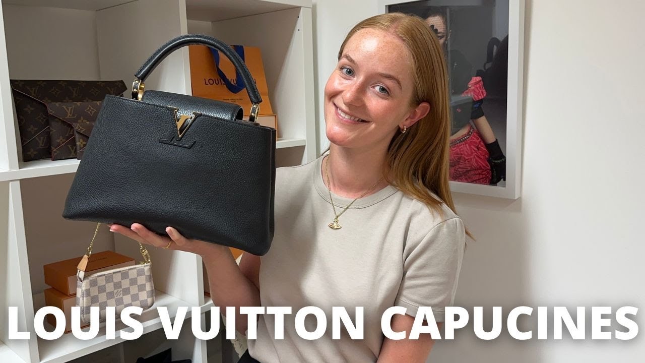 LOUIS VUITTON CAPUCINES | First impressions of the Capucines & what fits inside the PM?