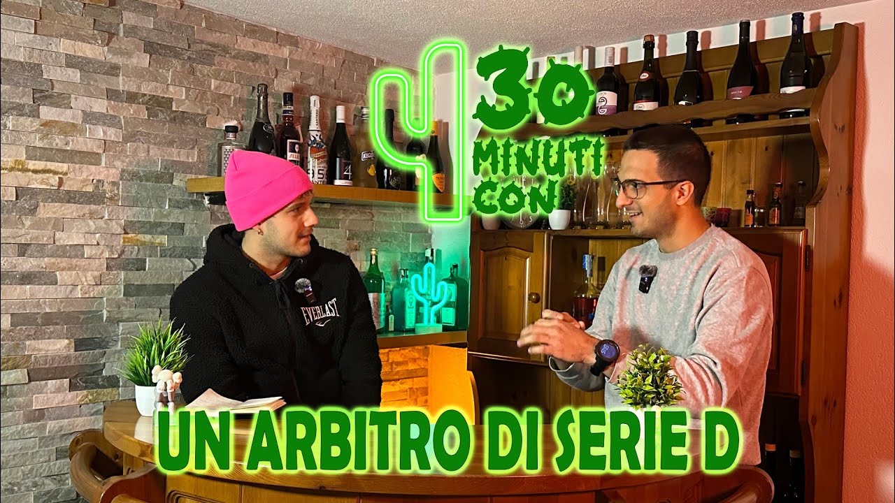 30 MINUTI CON Giovanni Moro, entriamo in CAMPO con un ARBITRO
