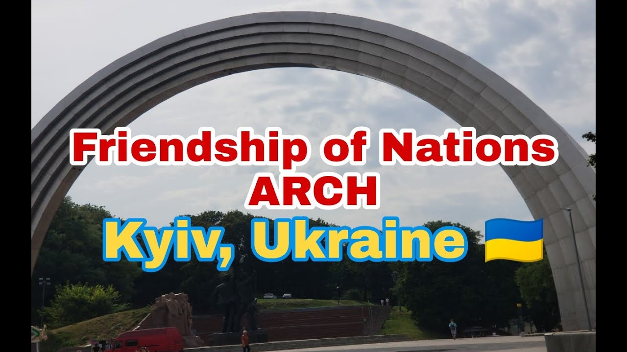Friendship Of Nations Arch || Ukraine Travel Vlog || Europe Travel || International Students In Kyiv