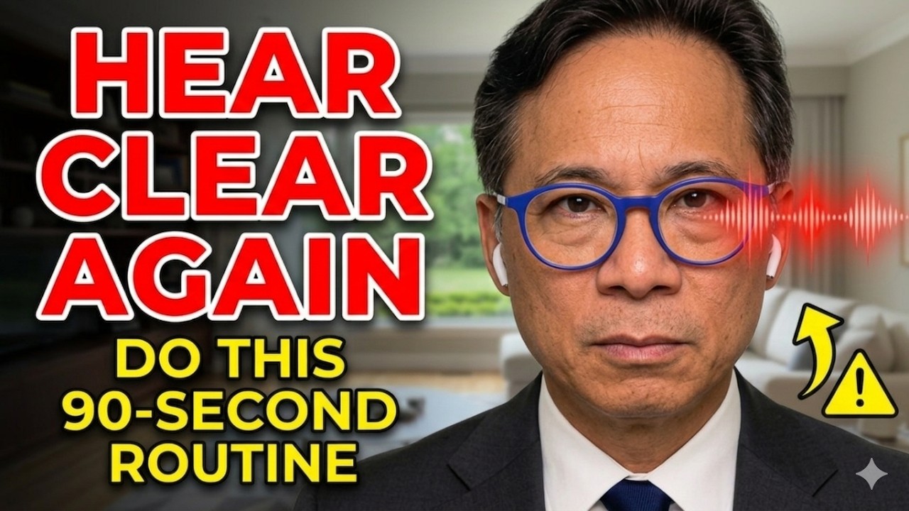 90 Second Ear Exercise to Improve Hearing Clarity for Seniors
