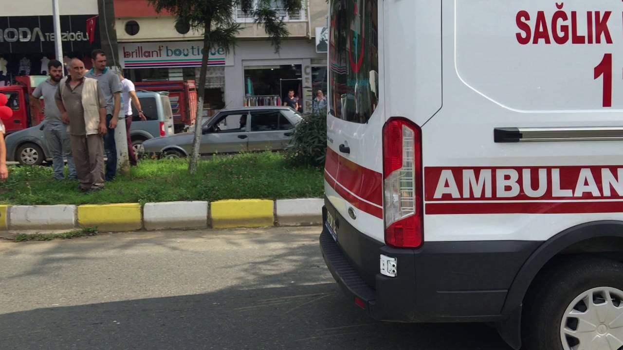 Ardeşen Motor Kazası ardesen.com