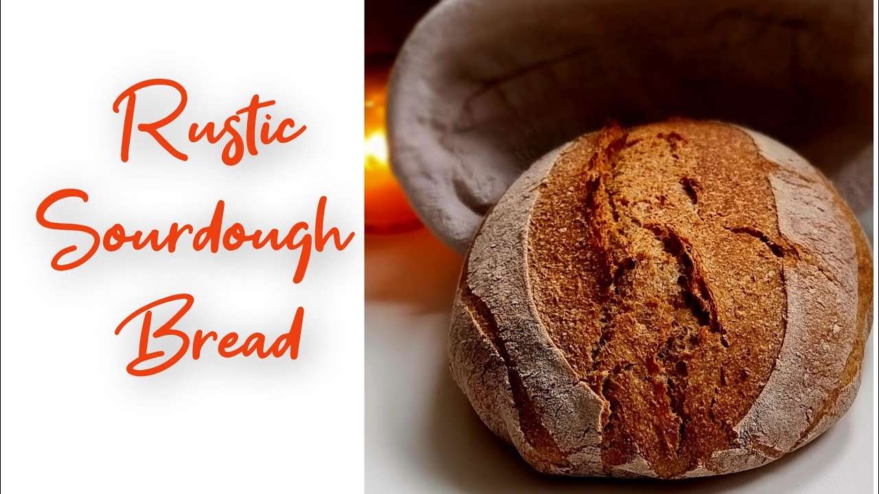 Traditional sourdough bread with ancient grains | paine traditionala cu maia 