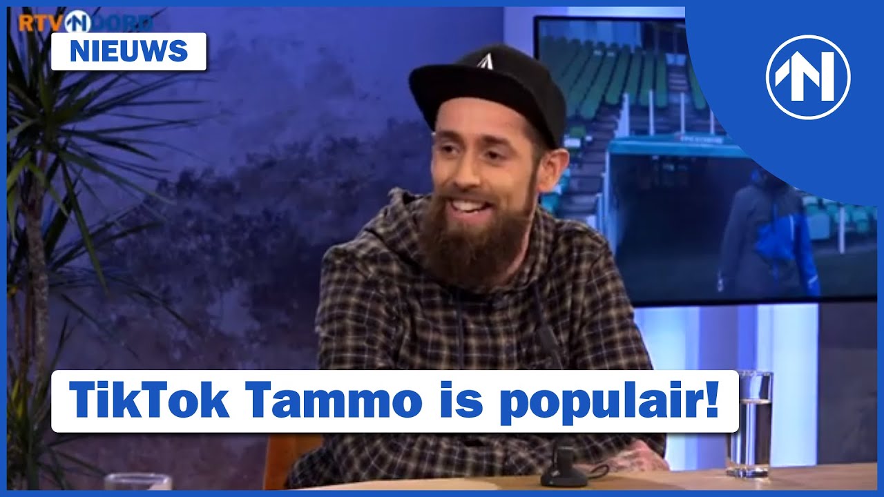 Steeds meer mensen raken fan van TikTok Tammo | RTV Noord