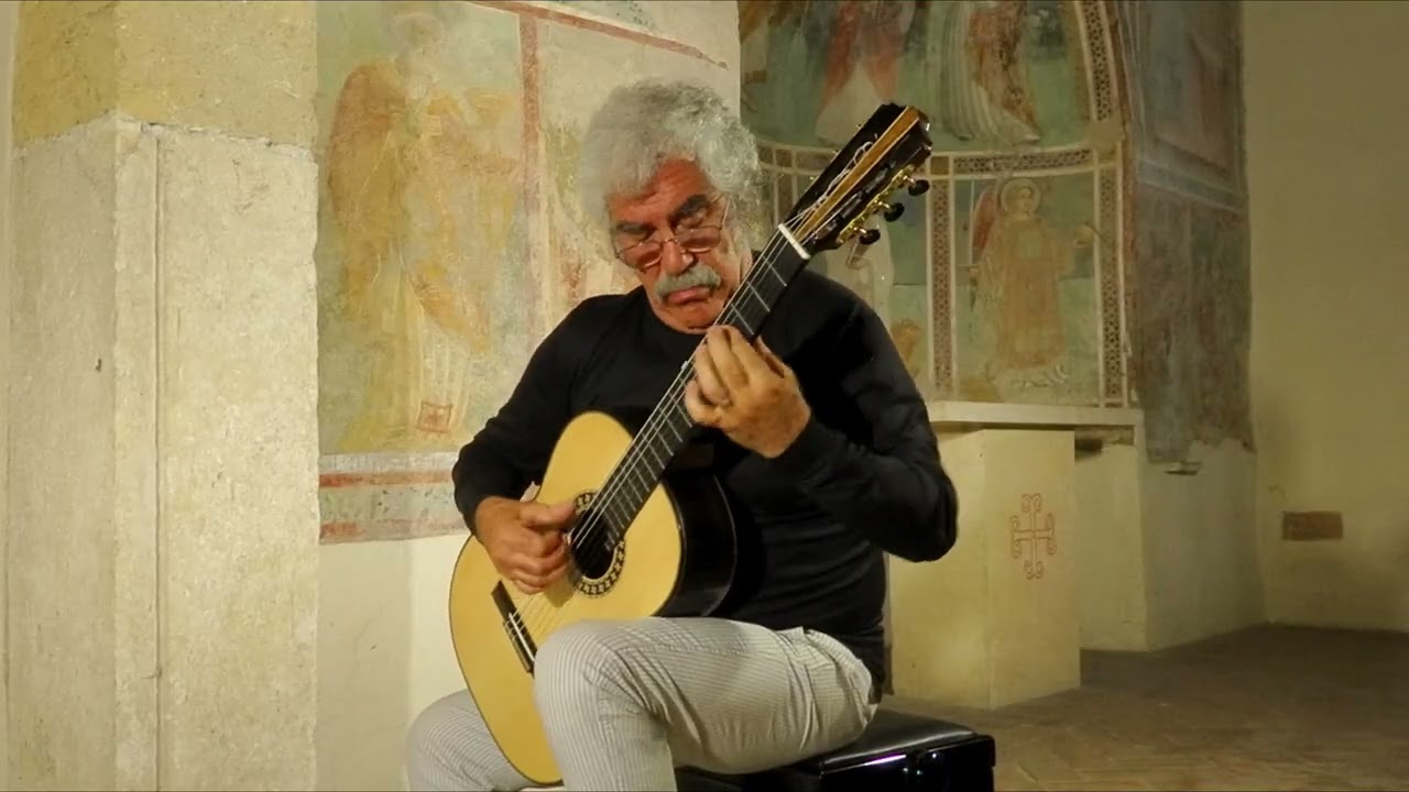 J.S.Bach - Presto from Violin Sonata I BWV 1001 Carlo Ambrosio Guitar
