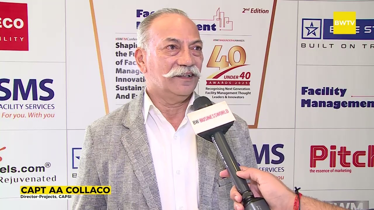 Capt AA Collaco, Director-Projects, CAPSI | BW FM Conference & 40u40 Awards 2025