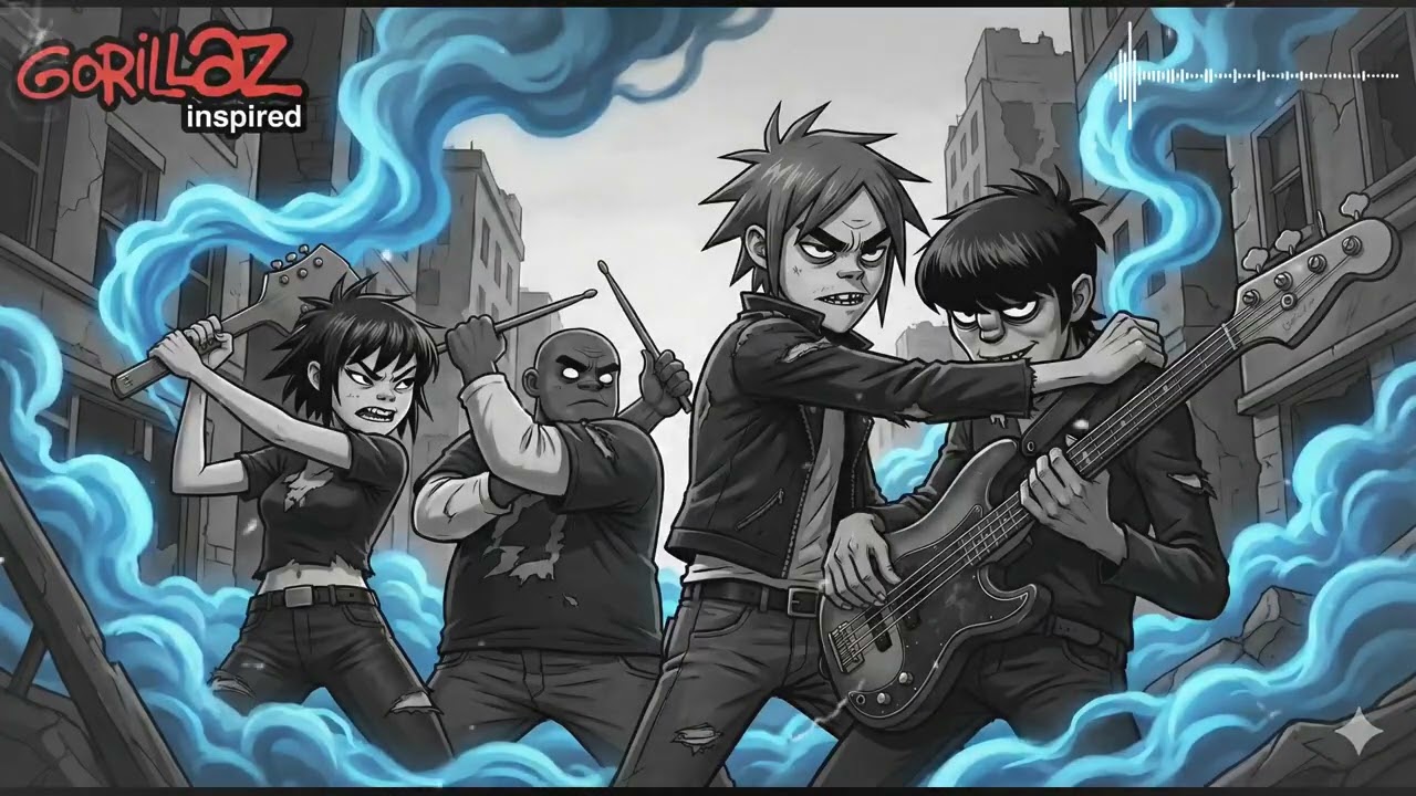 Gorillaz Lost Album This Playlist Sounds Like a Gorillaz - Ai Remix