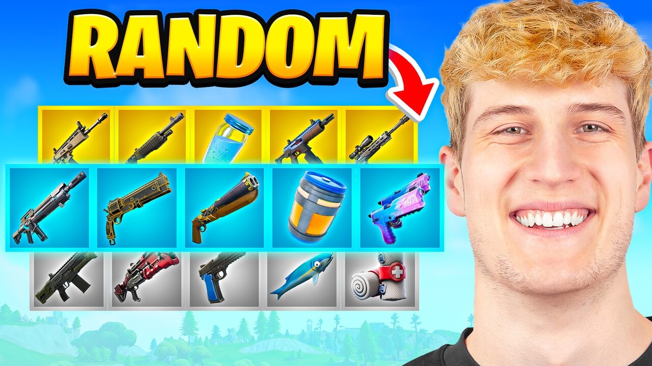 Fortnite But My Loadout is RANDOM!