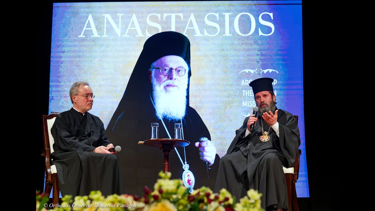 о. Иоанн Криссавгис, Беседа с архиепископом Тираны, Дурреса и всей Албании Иоанном