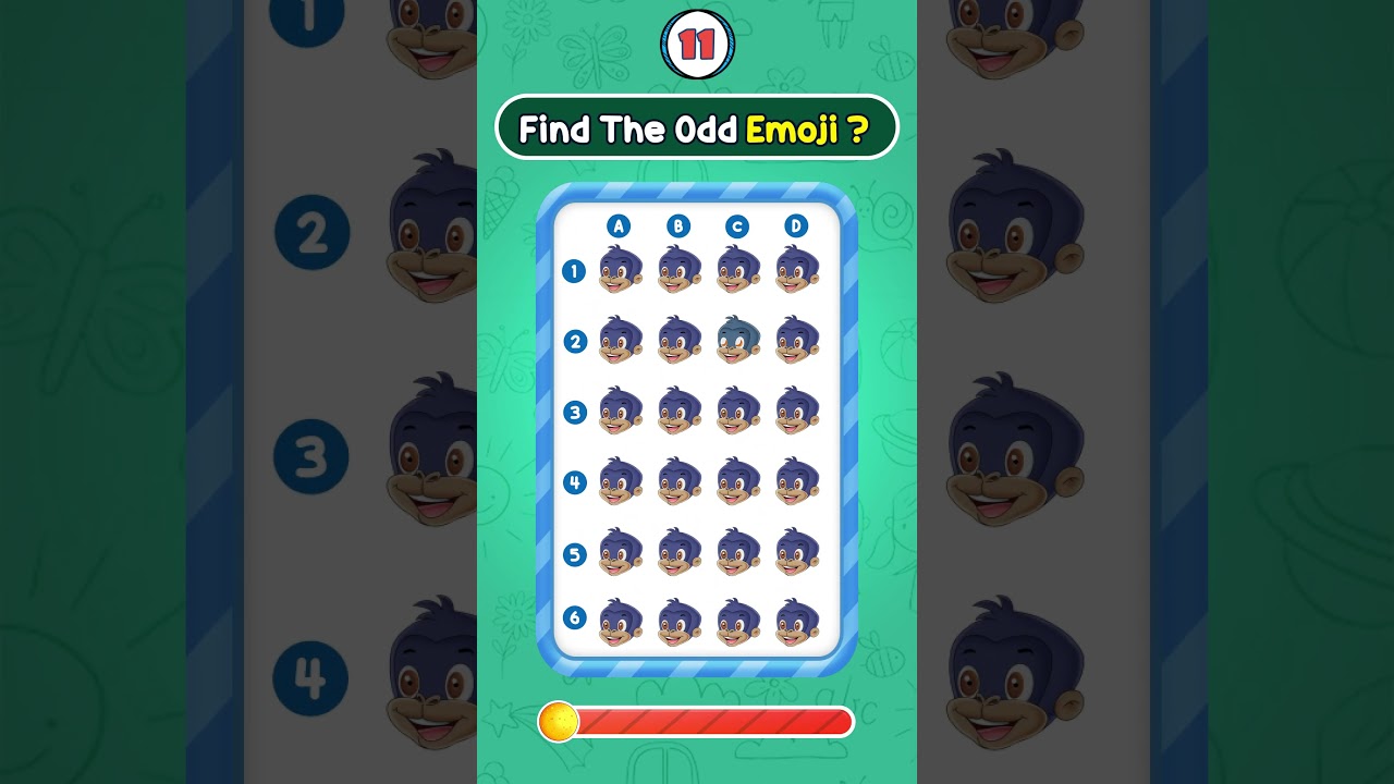 Find the Odd One Out #shorts #game #fun #mightyraju