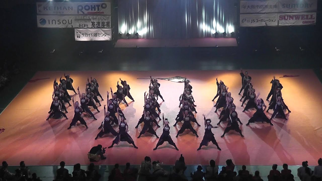 ｿｰﾗﾝ隊「宝」大阪府知事賞　大阪メチャハピー祭2011
