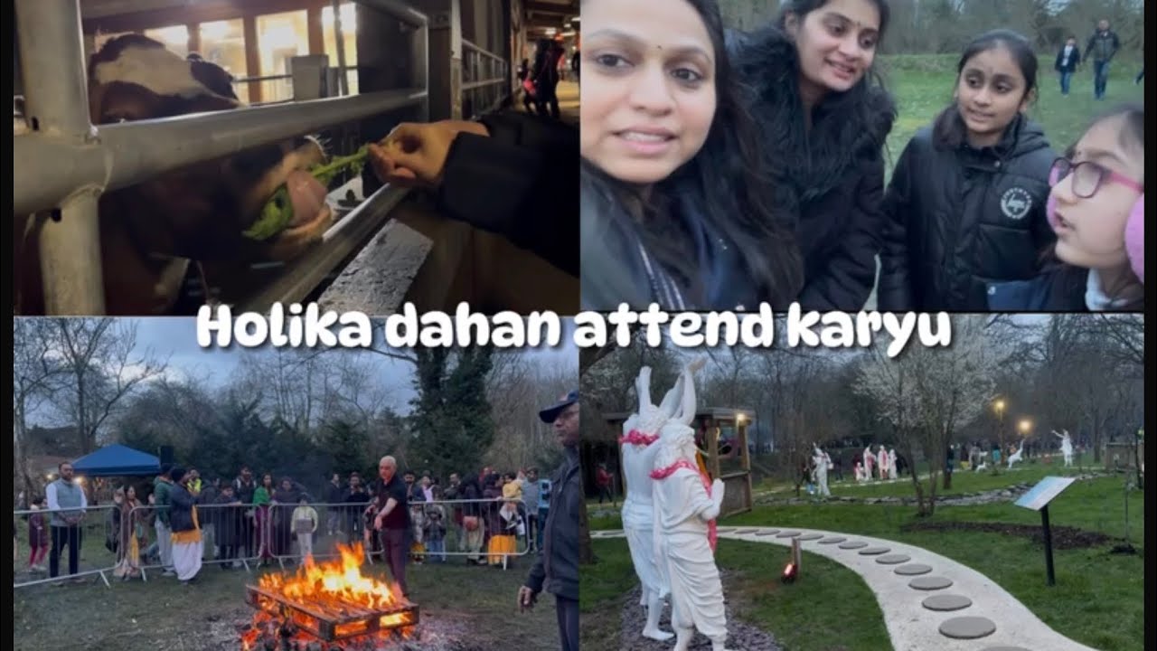 Holika dahan 🔥attend karyu and breakfast ma banavi healthy two varieties 😋