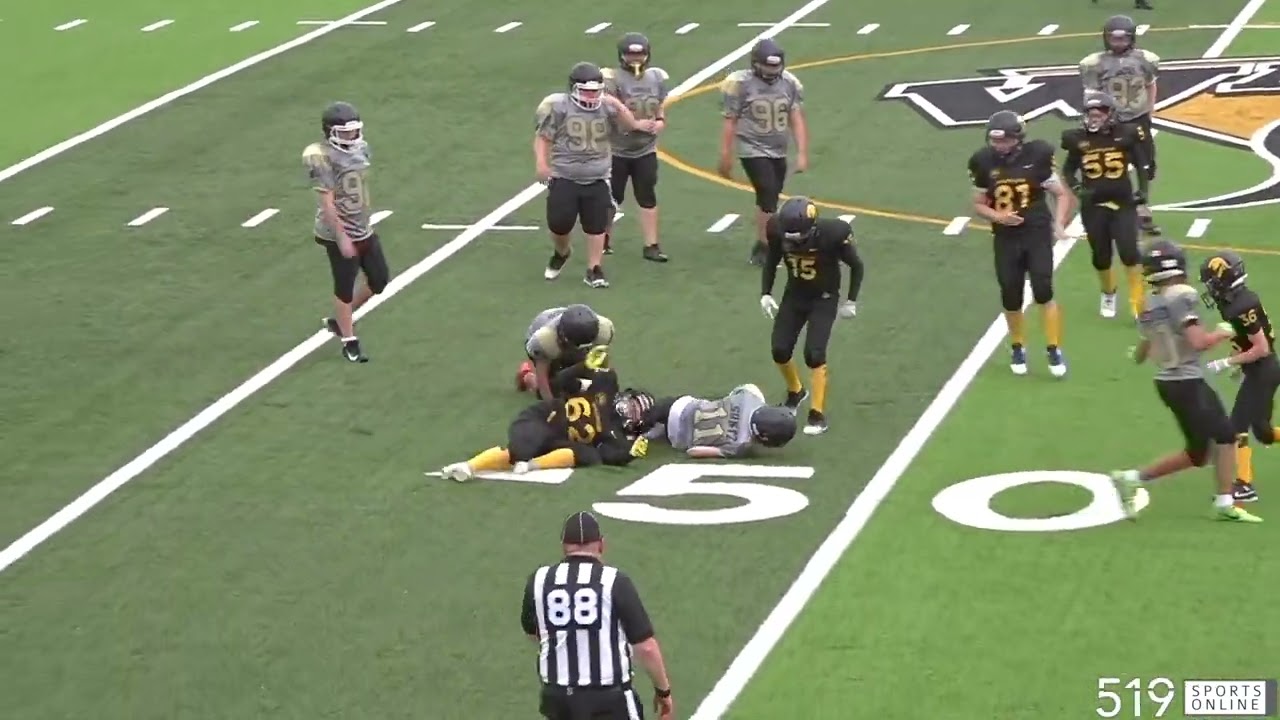 OSFL Football (Under 12) - Niagara Generals vs Waterloo Jr. Warriors