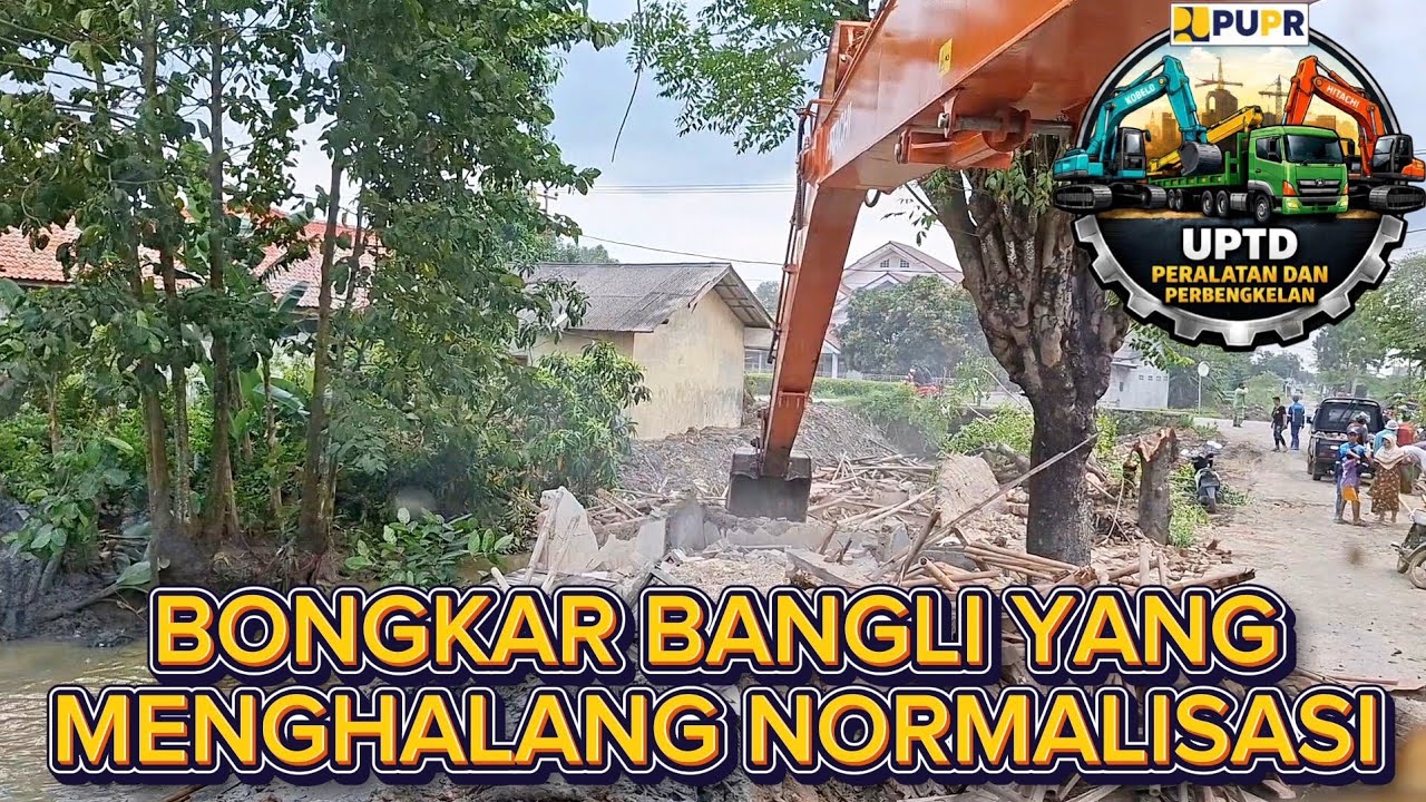 BONGKAR BANGLI ‼️YANG MENGHALANG NORMALISASI KALI DS, SUKATANI KC,CILAMAYA WETAN KB, KARAWANG
