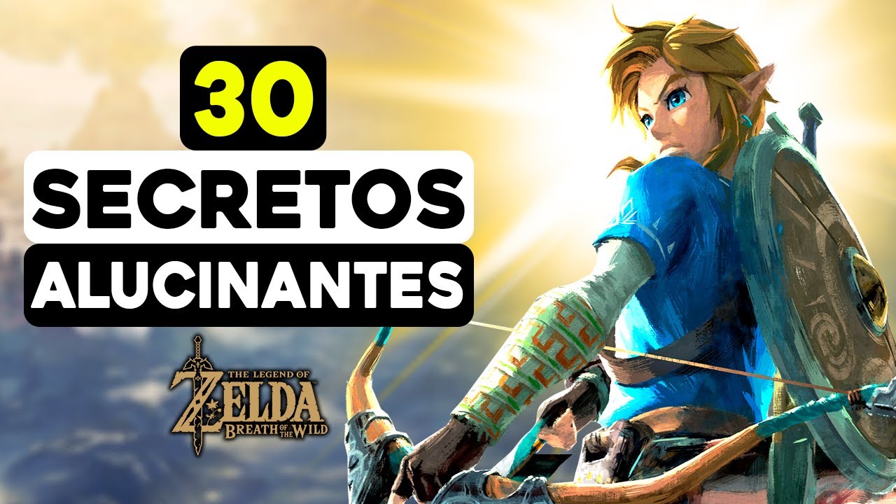 30 Secretos y Curiosidades ALUCINANTES de Zelda Breath of the Wild 🏆