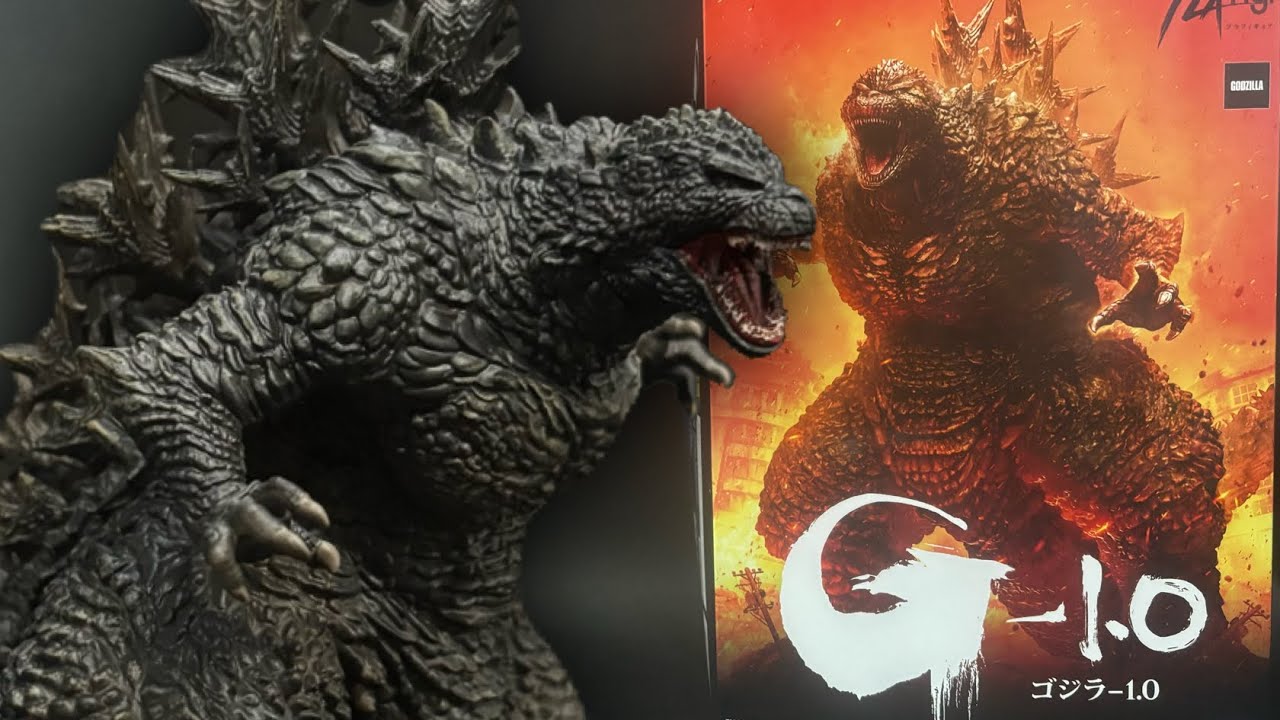 ゴジラの色はアレだった！アオシマのゴジラ-1.0プラモデルを全塗装 / GODZILLA -1.0 AOSHIMA PLA fig.
