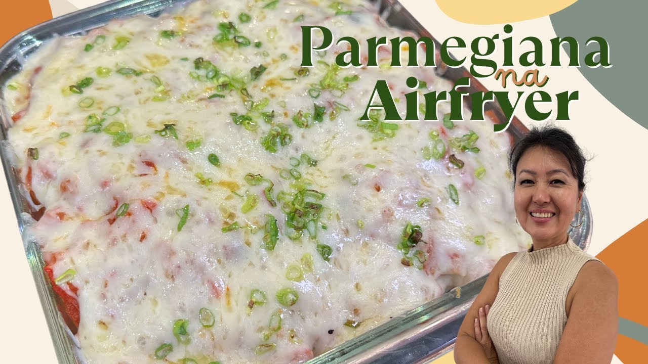 PARMEGIANA NA AIRFRYER | Berinjela e frango à Parmegiana sem fritar no óleo e sem utilizar forno