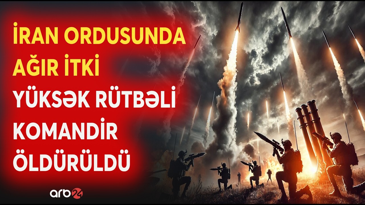 ŞOK İDDİA! İran hərbi rəhbərliyində ağır itki - Yüksək rütbəli zabit öldürüldü - Gərginlik artır...