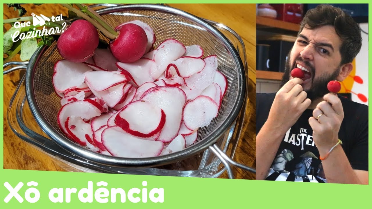 COMO FAZER RABANETE | Dicas para tirar a ardência