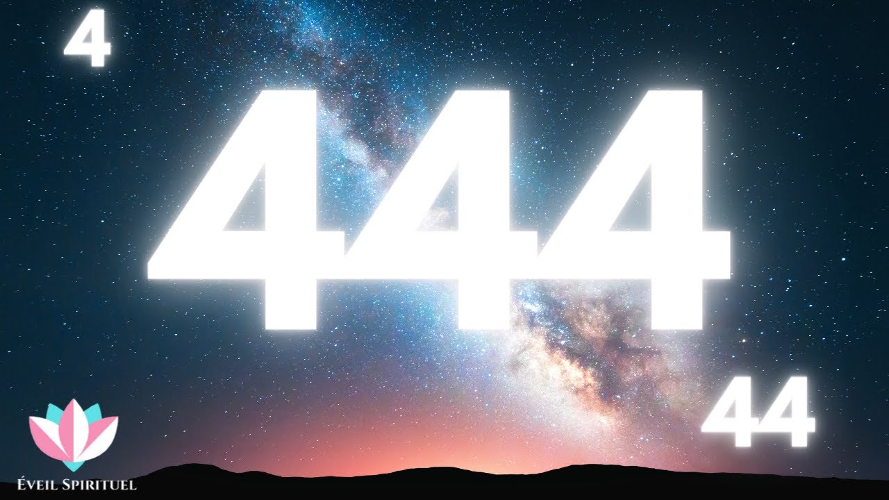 444 signification du chiffre angélique 4, 44 et lecture de 04h44