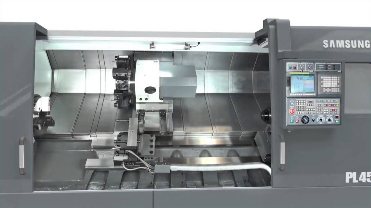 Emil Macchine Utensili: SAMSUNG, torni CNC  Modello PL45LCM