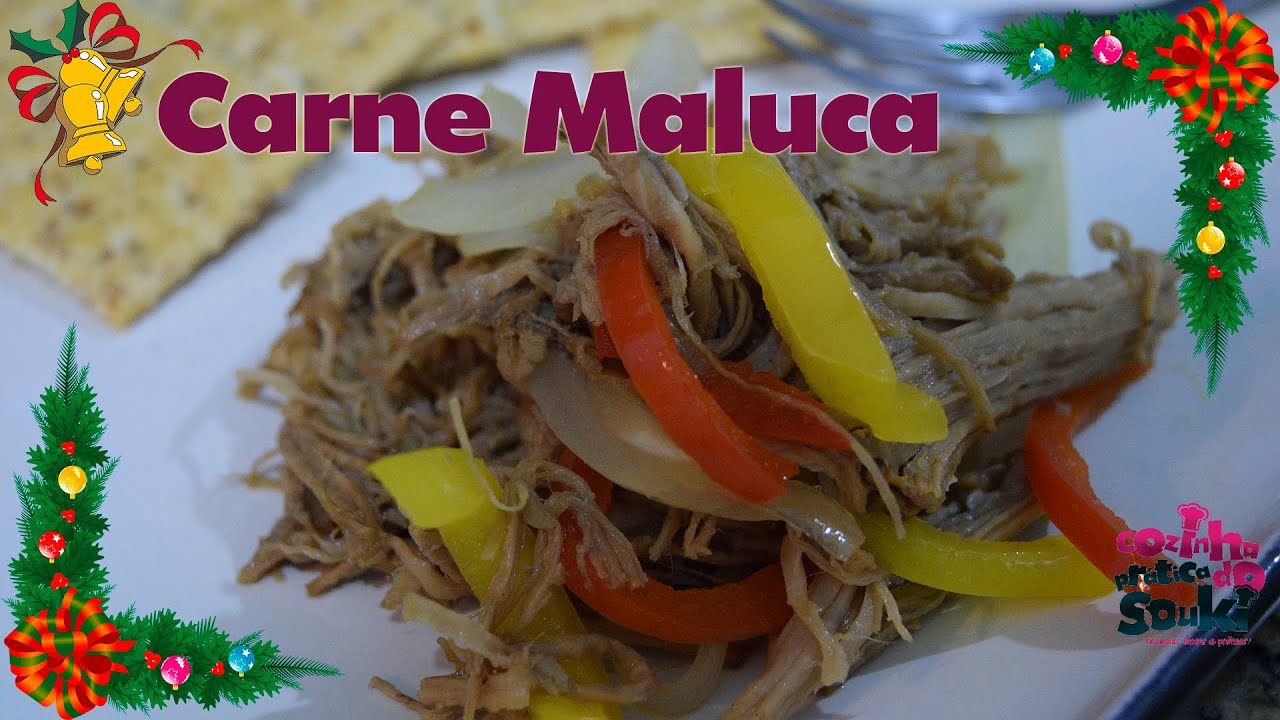 Receita de Natal Fácil e Simples - Carne Maluca - Cozinha Prática